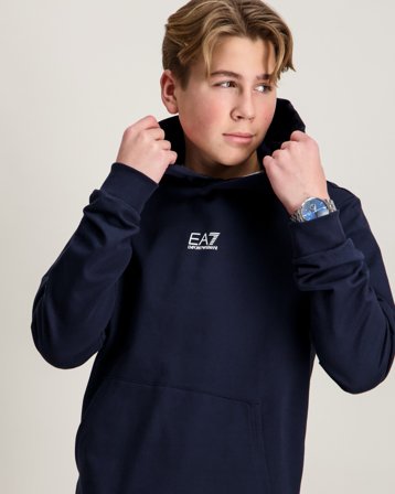 EA7 Emporio Armani SWEATSHIRT Blå Genser Gutt - Kids Brand Store