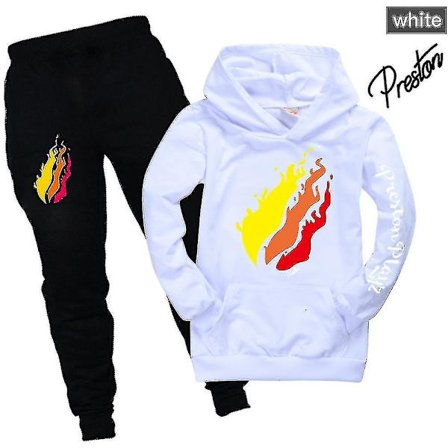 Play Among Us Barn Hoodie Topp Byxa Kostym Bedragare Kläder