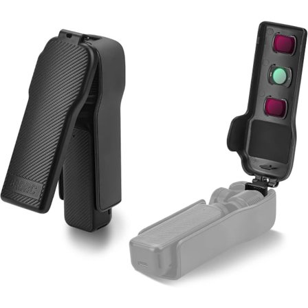 ING Yhteensopiva DJI Osmo Pocket 3 Creator Combo -paketin kanssa (3 suodattimen kanssa yhteensopiva) – Pocket 3 suojakotelo, Gimbal Flip -suojakotelo,