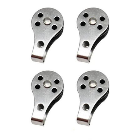 4st Nylon fast remskiva Block Riggtillbehör