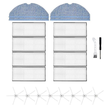 22 stk. reservedele til Xiaomi Roborock S7 T7s T7s Plus støvsuger