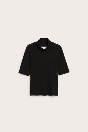 Kappahl | Prążkowany top | Czarne