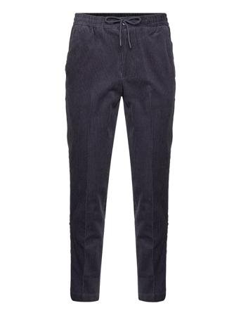 Slhslimtapered-Norwich Cord Pants W Black Selected Homme