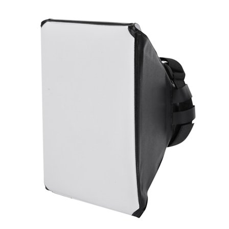 Universal rektangel Speedlite Softbox Diffuser for kamera blitslys