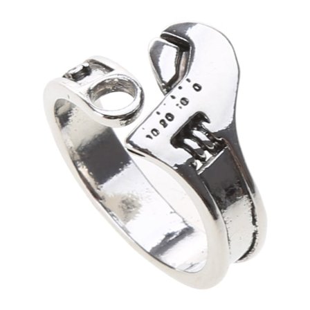 Vintage Justerbara Ringar Retro Skiftnyckelringar Öppna Ringar Skiftnyckel Fingerringar