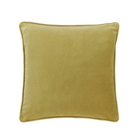 Samettinen Tyyny 45x45cm, Dijon Keltainen