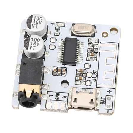 Bluetooth-lydmottaker tapsfri stereodekoding DIY bilhøyttalerforsterkermodul med LED-indikator 3,7-5V