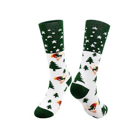 Tykkelse Skistrømper til Børn – Lange Frottebund Vinterstrømper til Udendørs Sport