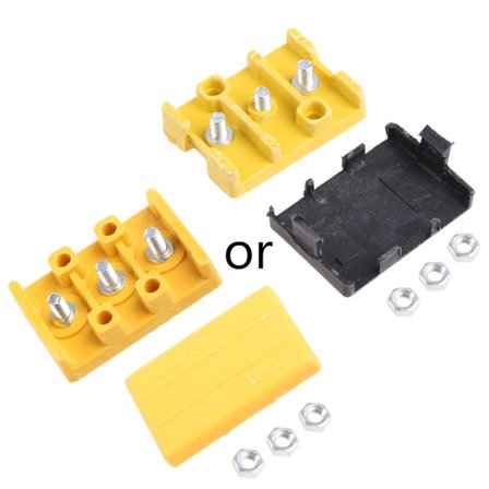 1st Tålig Elektrisk Cykel E-cykel Motorstyrenhet Kabelanslutningsbox Isolationsbox Fas Batterikabelkontakt