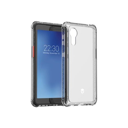 Skyddsskal - AIR - Samsung Galaxy Xcover 5 - Livstidsgaranti - Antibakteriell - Transparent