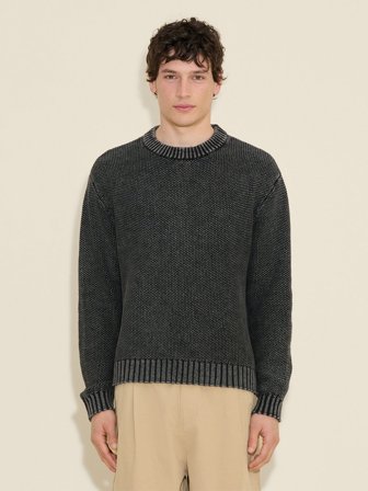 Holzweiler Baha Sweater - Dk. Grey - Men's - L