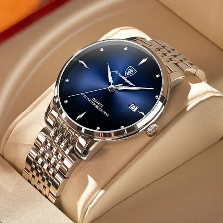 POEDAGAR Ultra Tunn Män Quartz Armbandsur Vattentät Lyx Märke Lysande Watch Man Rostfritt Stål Casual Gåvor