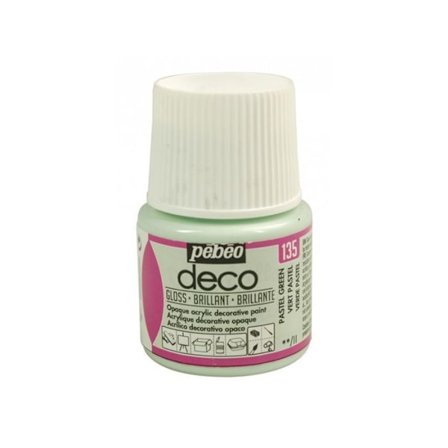Akrylmaling - PEBEO - Deco - Blank - 45 ml - Pastelgrøn