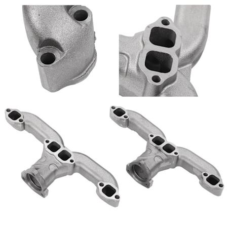 Ram Horn Eksosmanifold 9300329 Biltilbehør Erstatning for Chevy Small Block SBC 283 305 327 350 400