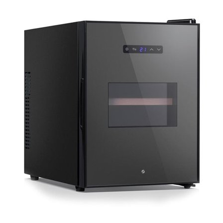 Power vinkøleskab til 12 flasker - Svart