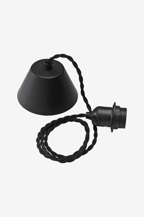 PR Home - Kattoripustusjärjestelmä Tvinnad, 1,2 m - Musta - Tarvikkeet - - Homeroom