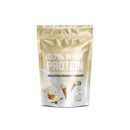 Elit Nutrition ELITE 100% Whey Protein 900 g (6 smagsvarianter)