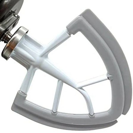 Flex-Edge Sadelmontering for Kitchenaid 4.5-5 QT Tilt-Head Kjøkkenmaskin Erstatning Silikon Visp Bolleskrapeklut