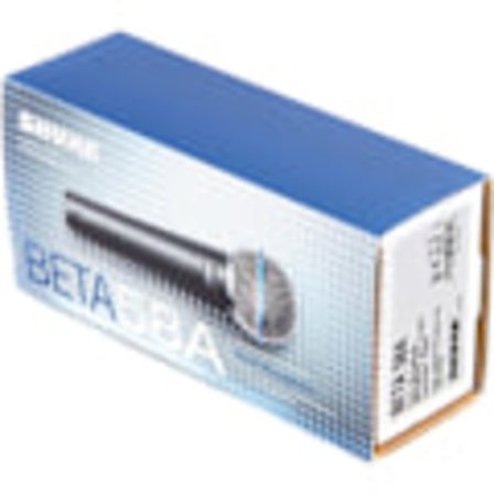 Shure BETA58A mikrofon vokalmikrofon kablet mikrofon helt ny