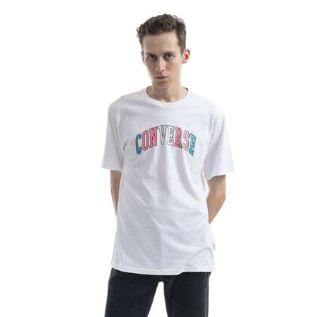 Converse, Koszulka Pride 10019133-A02 Biały, Mężczyzna, Rozmiar: S