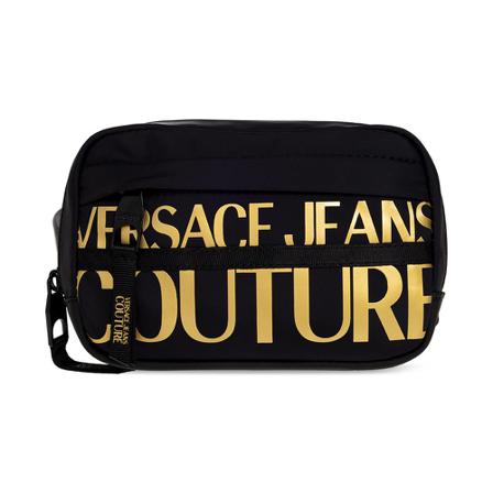 Versace Jeans Couture Bælte Taske With Logo Sort, Herre, Størrelse: ONE Size