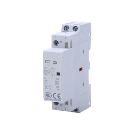 Mnage kontaktor, ljuddämpare, 2p 20a 24v 50/60hz bti 1no 1nc skena din kontaktor av mnage ca designad för hushållsapplikationer(220v)