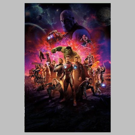 5D Diamond Painting Avengers Series 3 DIY Full Diamond Dekorativ målning (40 * 50 cm)