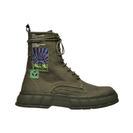 Virón, 1992 Army Tents 55R Khaki Ankle Boots Groen, Heren, Maat:43 EU,rubber