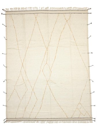 Abstrakt Groß Berber Stil Teppich 294X389 Wolle