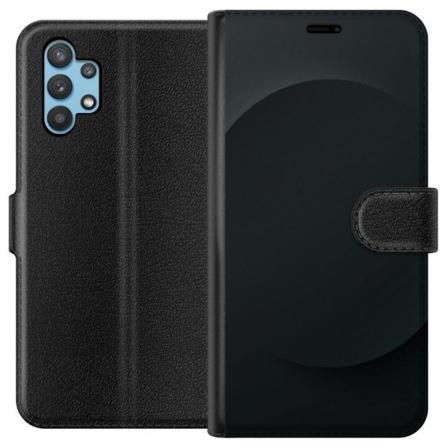 Samsung Galaxy A32 5g Plånboksfodral Svart Prick