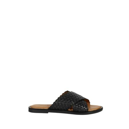 Dwrs Amora - Slippers - | Black , Zwart , Dames , Maat: 38 EU