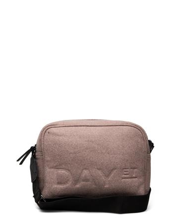 Day Woolen Xl Boxy Bags Crossbody Bags Brun DAY ET*Betinget Tilbud