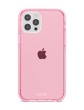 Seethru Case Iph 12/12Pro Mobilaccessoarer/covers Ph Cases Rosa Holdit