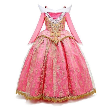 Aurora Prinsessekjoler til Piger Tornerose Kjoler Aurora Kjoler Halloween Børnekjoler Scene Kostumer Fest Prinsessekostumer Kompatible med Piger
