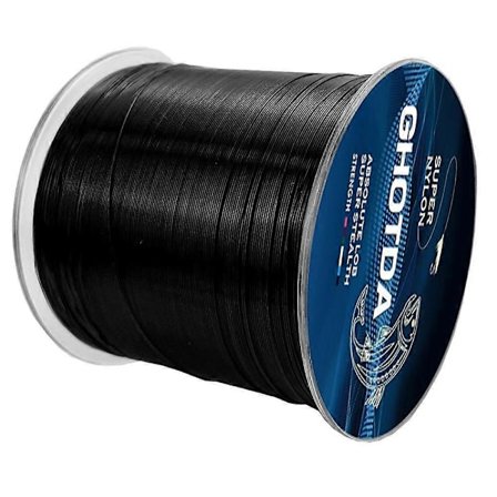 500m Supersterk Nylon Fiskesene 5-30LB Monofilament Slitesterk Kompatibel med Fiske etter Stein, Hav og Karp