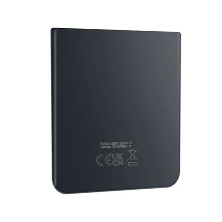 Alkuperäinen alempi takalasi Samsung Galaxy Z Flip 4 Midnight Blue -puhelimelle