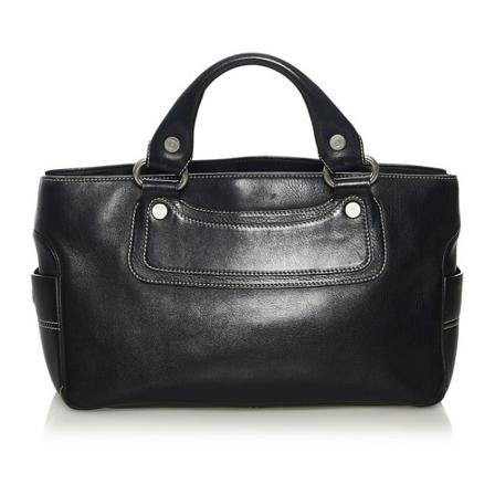Celine Vintage HandTass , Zwart , Dames , Maat: ONE Size Vintage Tassen