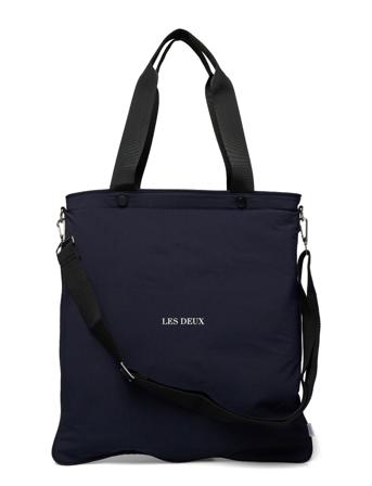 Travis Ripstop Tote Bag Shopper Veske Navy Les Deux