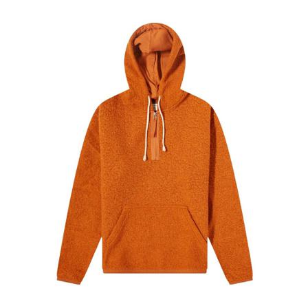 Universal Works, Hoodie Oranje, Heren, Maat:S,polyester