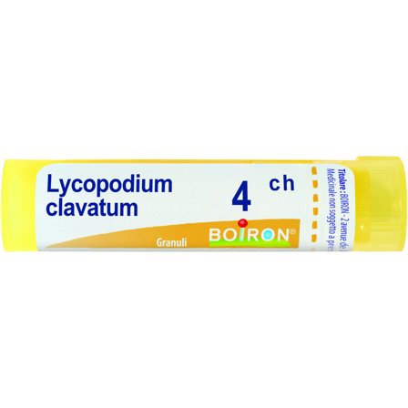 Boiron Lycopodium Clavatum 04Ch Tubo 80 Granuli 4g