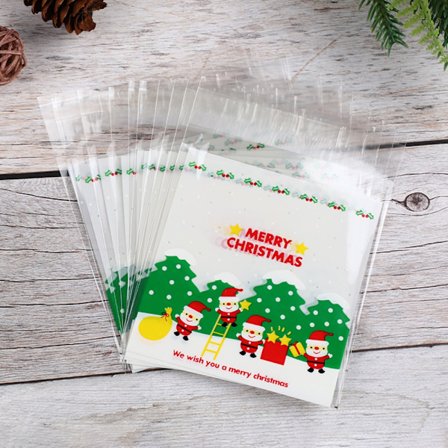 100 stk juleslikposer Snack Mademballage H H