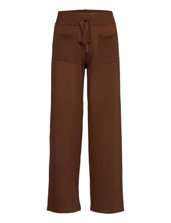 Kalulu Astrid Pants Sweatpants Mjukisbyxor Brun Kaffe