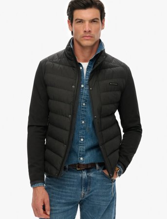 Superdry Storm Popper Softshell Jkt - Black - S
