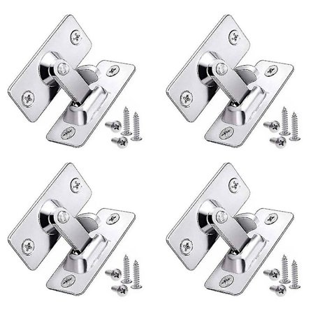 90 Asteen Oikea Kulma Solki Koukku Lukko Pultti Ruostumaton Teräs Pieni Lukko Lukko Pultit