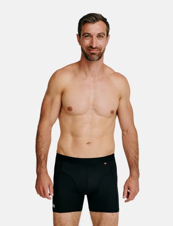 Danish Endurance Men's Sports Trunks 3-Pack - Black - M