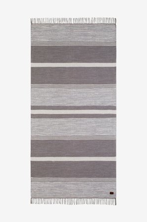 KM Home - Fillerye Vindö - Grå - Bomulls- & filleryer - 75X220 - Fra Homeroom