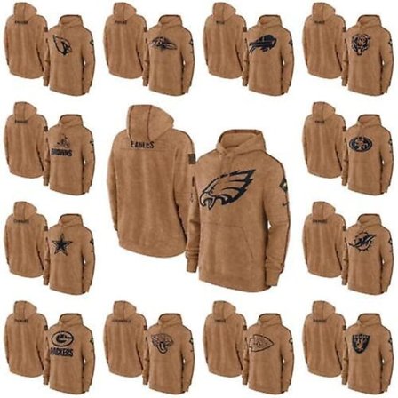 Salute to Service Club American Football Huvtröja för Herrar Brun 23