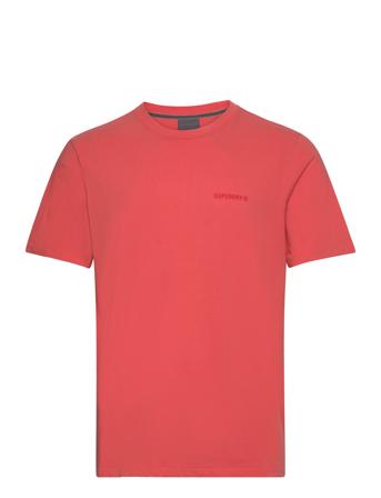 Overdyed Logo Loose Tee Sport T-shirts Short-sleeved Orange Superdry Sport