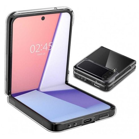 Samsung Z Flip 4 Stötdämpande Skal Enkelt Transparent