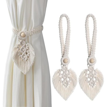 Gardinomtak, 2 stk. Böhmisk Stil Blad Gardinomtak Gardinomtak Gardintilbehør Gardinomtak Dekorasjon for Stue Soverom